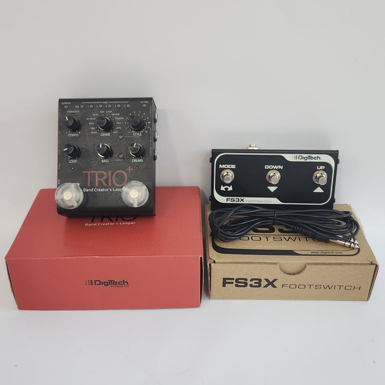 DigiTech Trio+ Band Creator with FS3X Footswitch