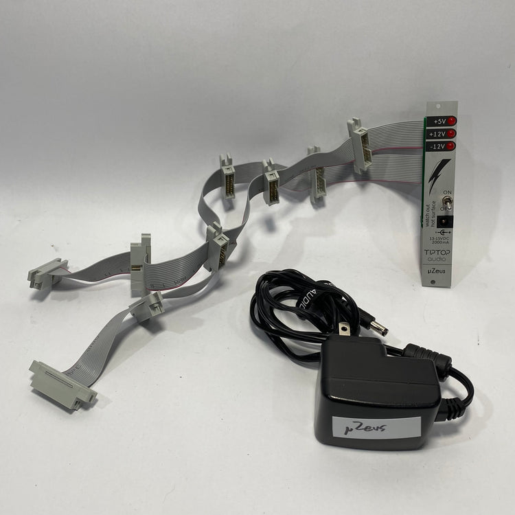 Tiptop Audio uZeus with Flying Busboard and PSU