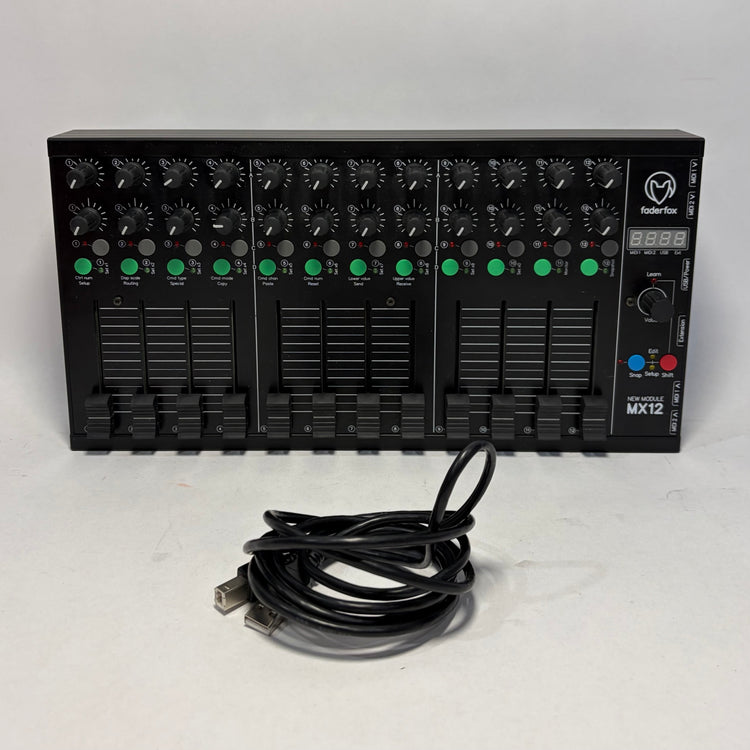 Faderfox MX12 MIDI Mixer Controller