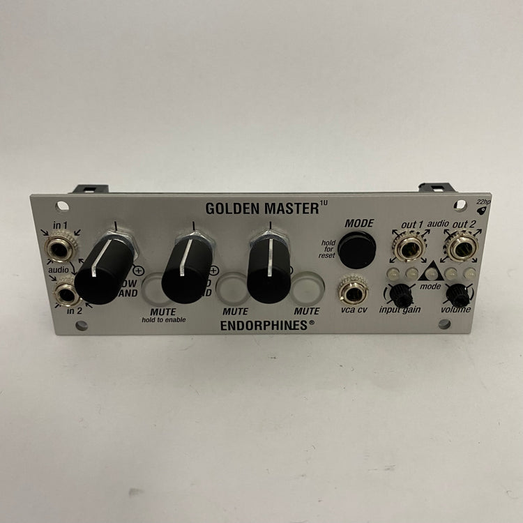 Endorphin.es Golden Master 1U (Silver)