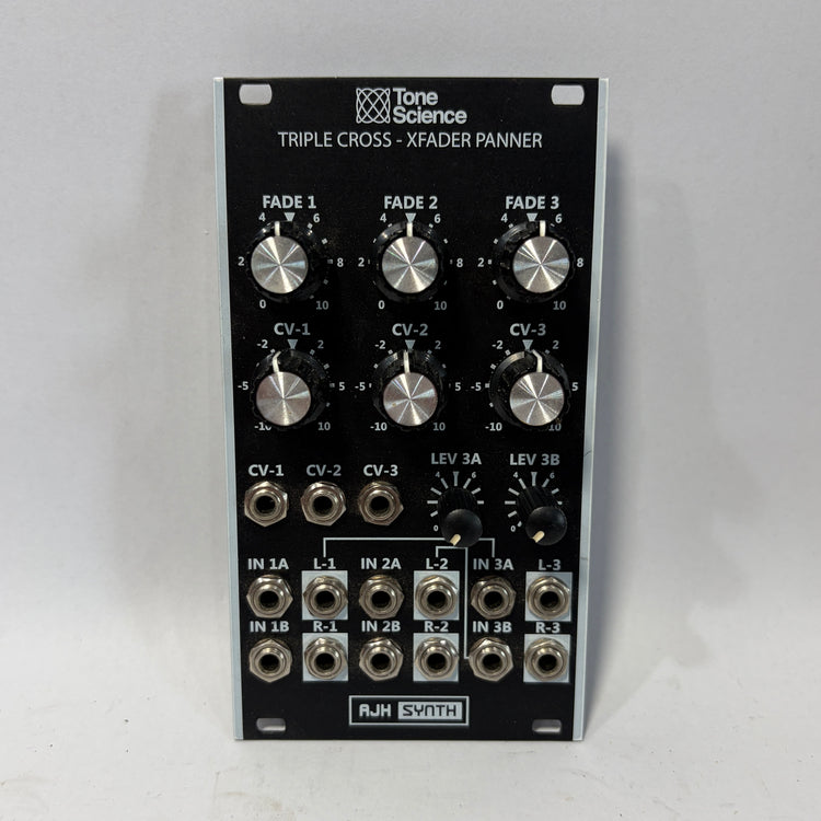 AJH Synth Triple Cross Crossfader + Panner