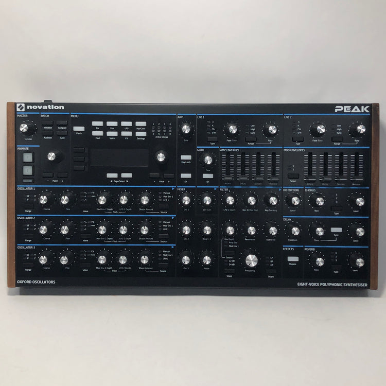 Novation Peak with Decksaver