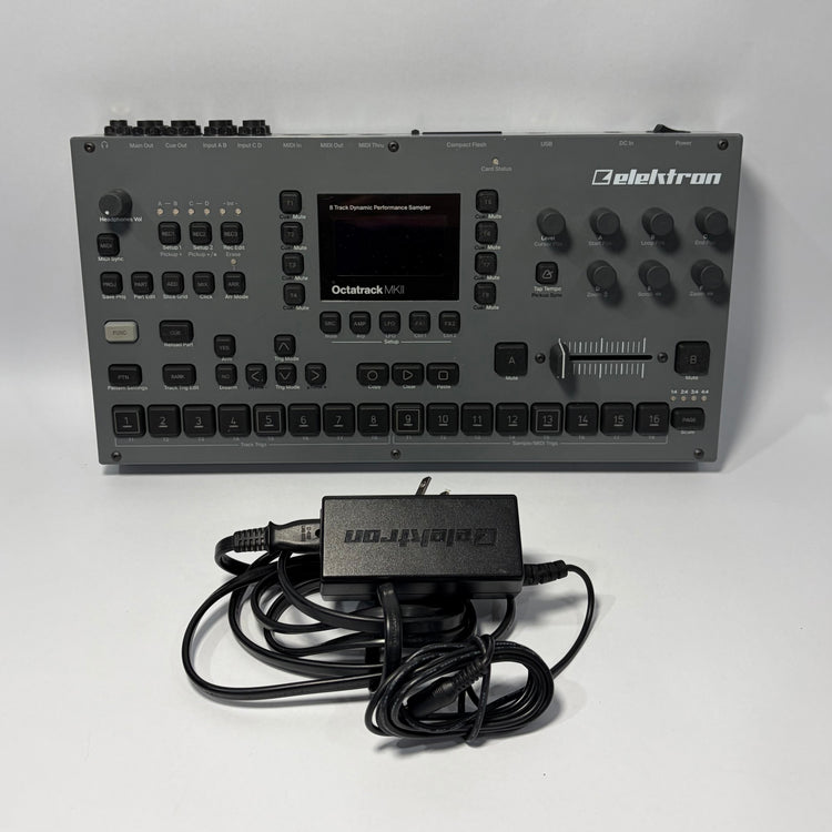 Elektron Octatrack MkII with Decksaver (Gray)