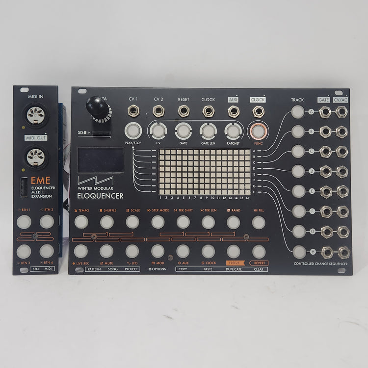 Winter Modular Eloquencer and Winter Modular EME Expander