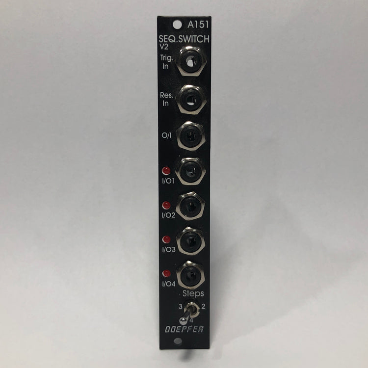 Doepfer A-151 A-151v Quad Sequential Switch V2