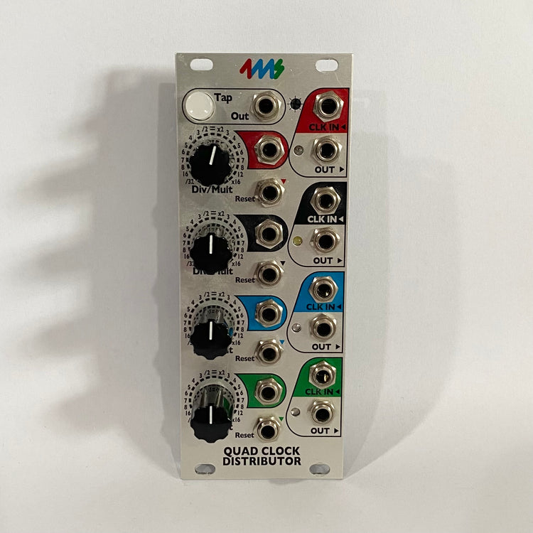 4ms QCD Quad Clock Distributor