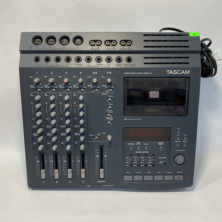 Tascam 424 Portastudio mkII 4 track cassette recorde
