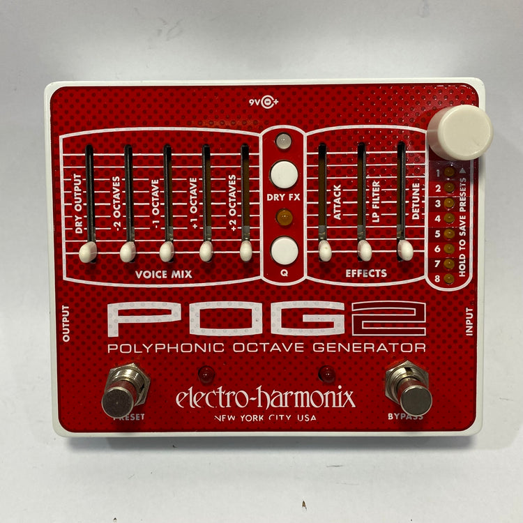 Electro Harmonix POG2 Polyphonic Octave Generator Pedal
