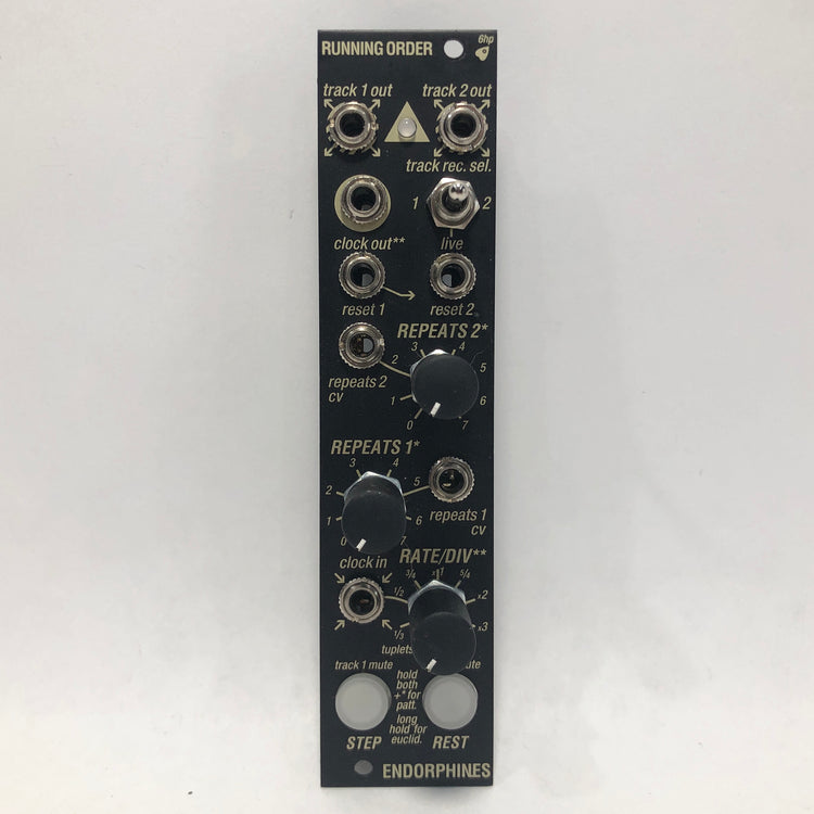 Endorphin.es Running Order (Black)