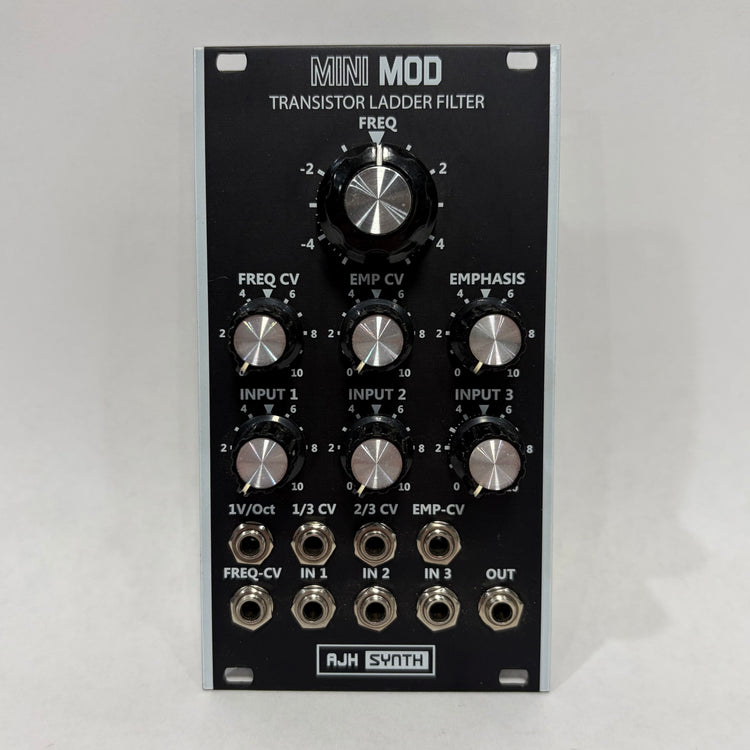 AJH Synth Minimod Transistor Ladder Filter - Dark Edition