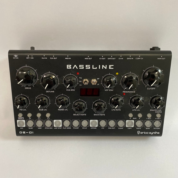 Erica Synths Bassline DB-01 Desktop Synthesizer
