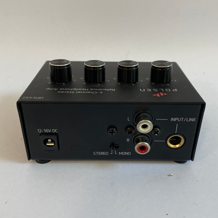 Polsen HPA-4X2 Four-Channel Stereo Reference Headphone Amplifier
