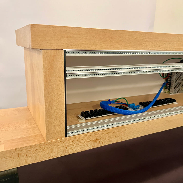 DIY Eurorack Case 4U x 126hp for Moog Matriarch with Synth Lab Power