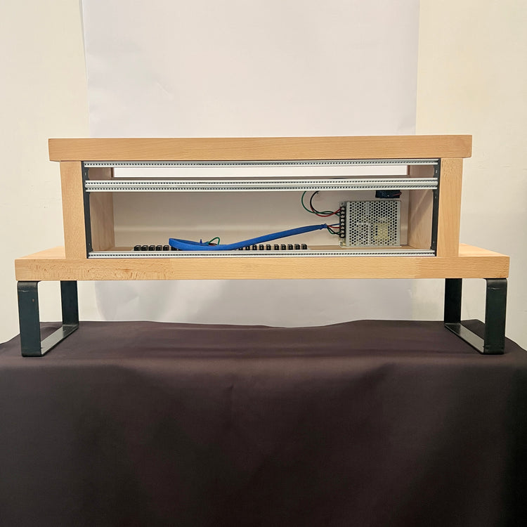 DIY Eurorack Case 4U x 126hp for Moog Matriarch with Synth Lab Power