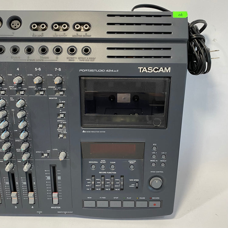 Tascam 424 Portastudio mkII 4 track cassette recorde