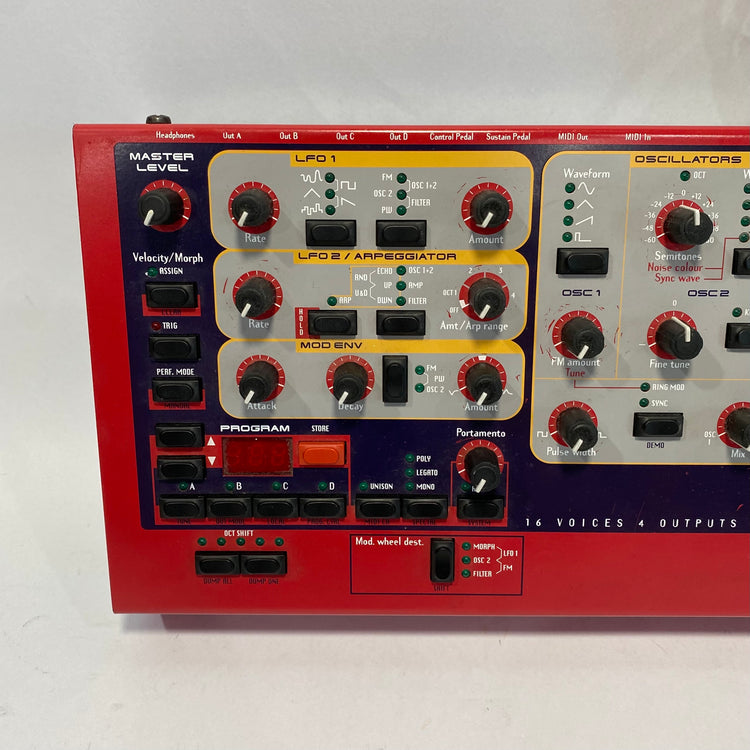 Nord Rack 2 16-Voice Rackmount Virtual Analog Synthesizer