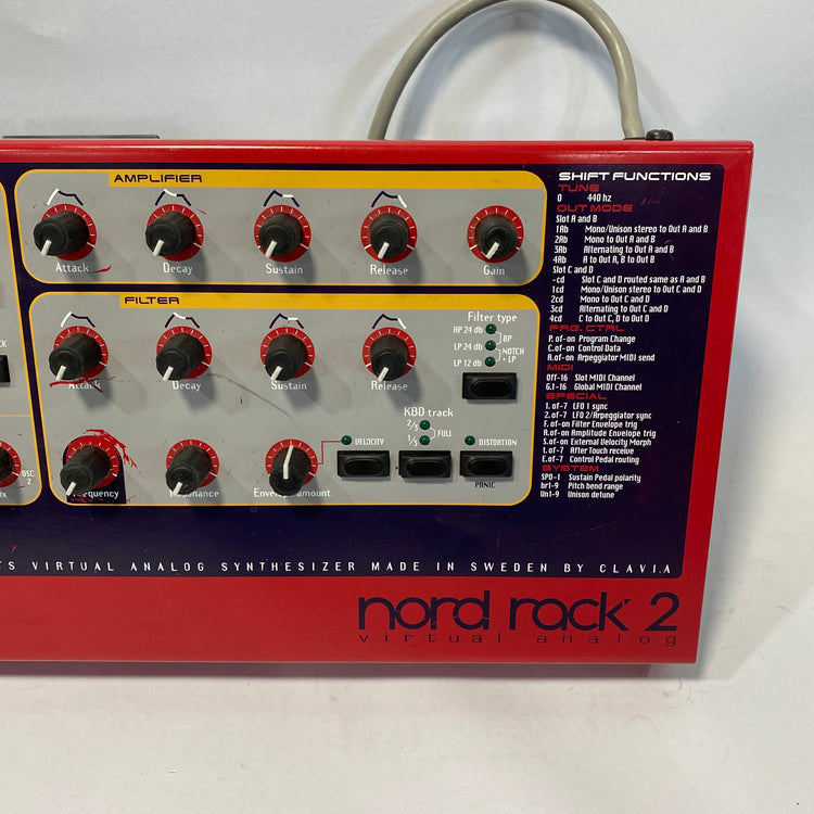 Nord Rack 2 16-Voice Rackmount Virtual Analog Synthesizer
