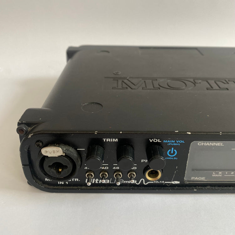 MOTU Ultralite MK3 (Firewire w/ Thunderbolt 2 Adapter)