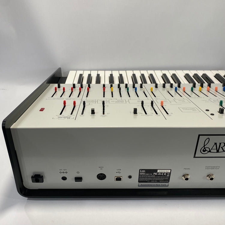 Korg Arp Odyssey FS Rev1 37-Key Duophonic Analog Synthesizer with Travel Case