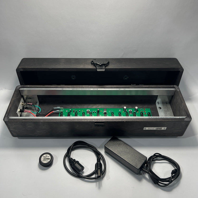 Pittsburgh Modular Move 104 with M2.5 rails and Knurlies