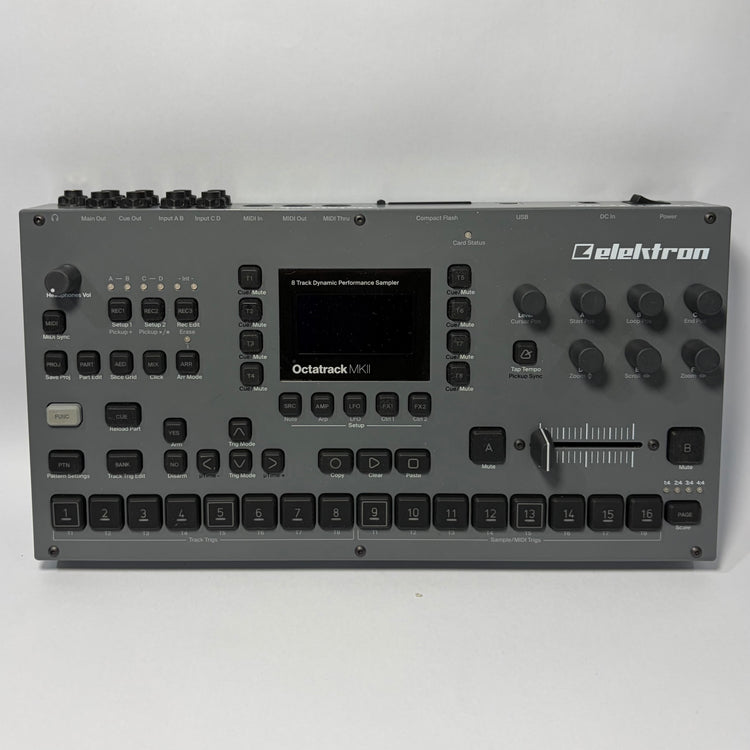Elektron Octatrack MkII with Decksaver (Gray)