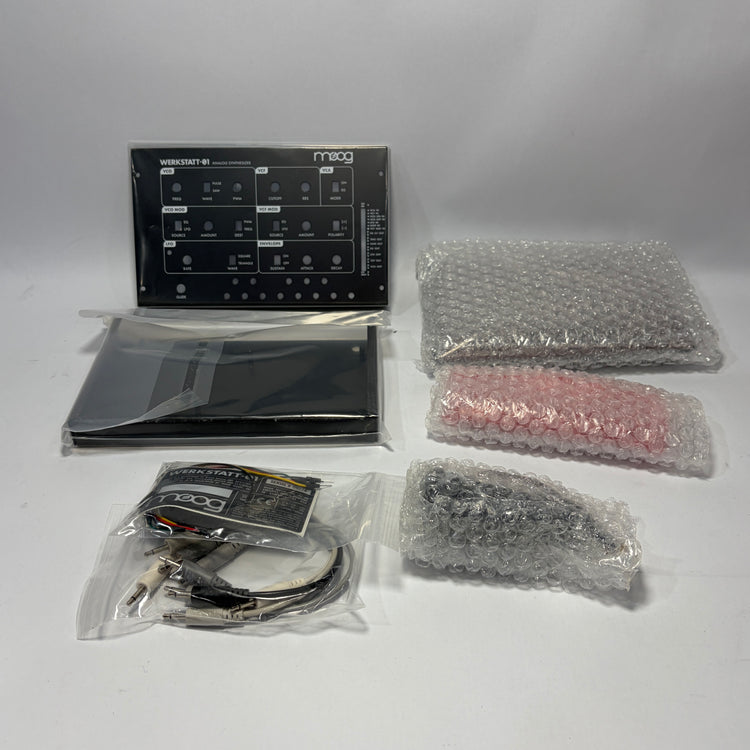 Moog Werkstatt-01 with CV Expander (DIY Kit)