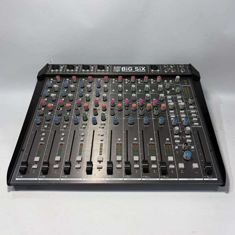 Solid State Logic BiG SiX 18-input Desktop Analog Mixer and Interface