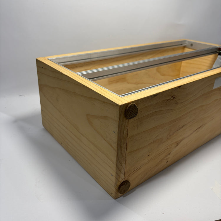DIY Wooden Eurorack Case 2 x 104HP with Tiptop Audio uZeus and PSU
