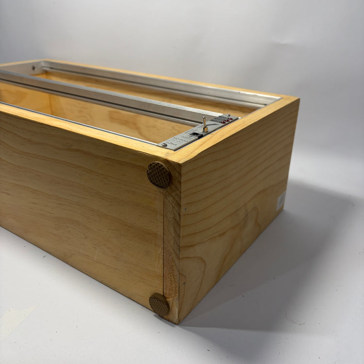 DIY Wooden Eurorack Case 2 x 104HP with Tiptop Audio uZeus and PSU