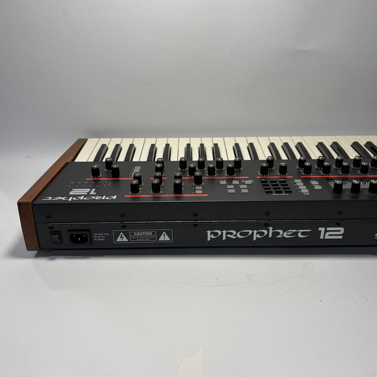 Dave Smith Instruments Prophet 12 61-Key 12-Voice Polyphonic Synthesizer w/ Travel Case