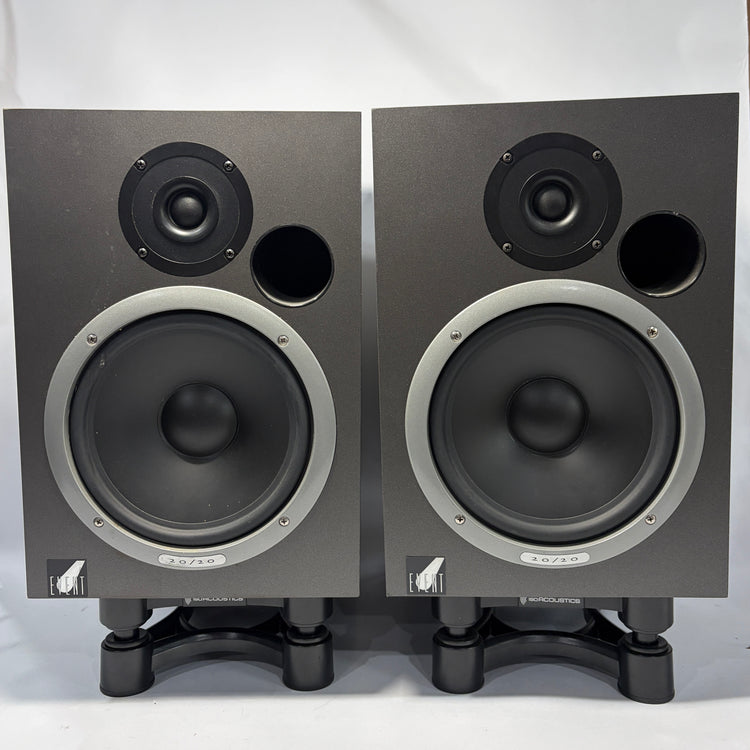 Event 20/20 Passive Monitors w/ IsoAcoustics Desktop Stands- Pair