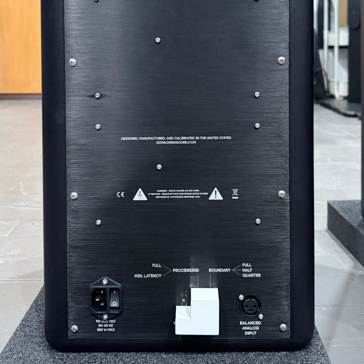 Ex Machina Quasar MKI with MKII DSP 3 Way Powered Monitors - Pair