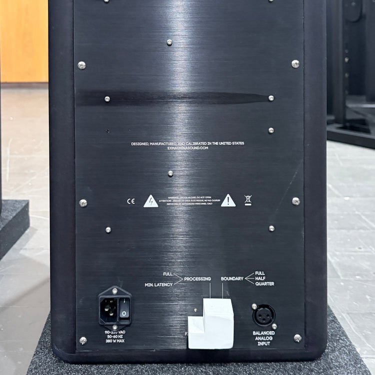 Ex Machina Quasar MKI with MKII DSP 3 Way Powered Monitors - Pair