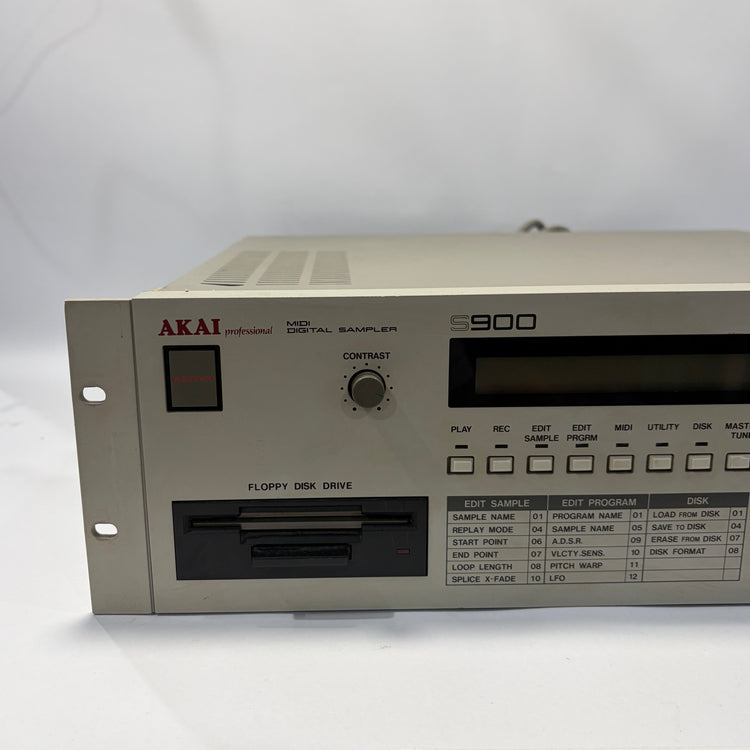 Akai S900 Rackmount Sampler (see description)