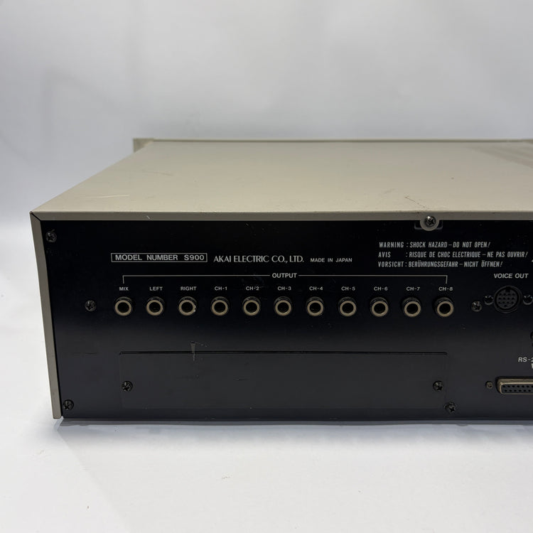 Akai S900 Rackmount Sampler (see description)
