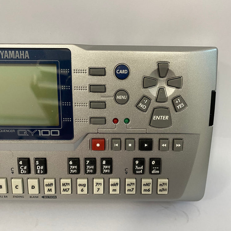 Yamaha QY100 Sequencer with CompactFlash Card