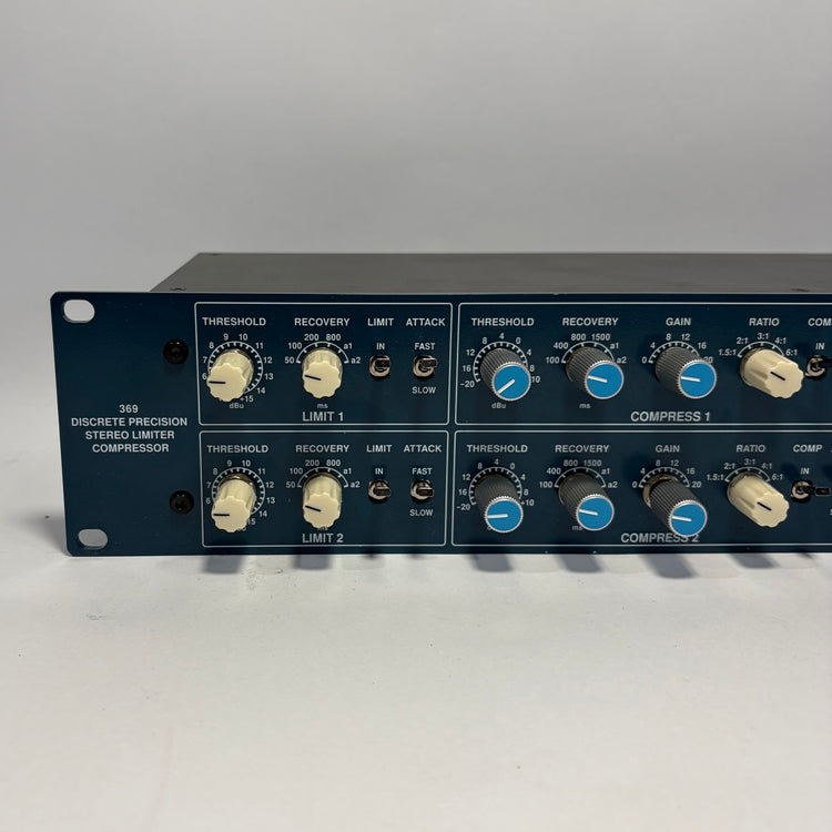 Behringer 369 2-Channel Stereo Compressor and Limiter