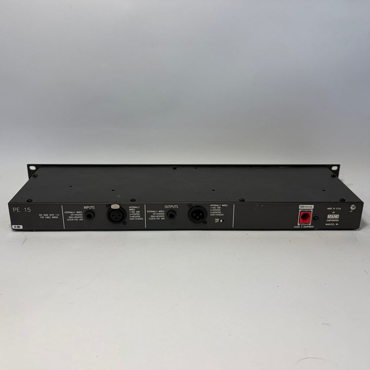 Rane PE-15 Parametric EQ
