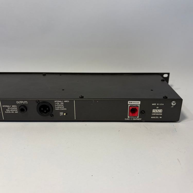 Rane PE-15 Parametric EQ