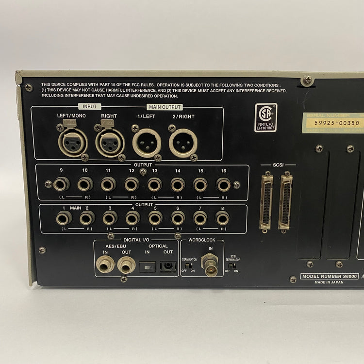 Akai S6000 MIDI Stereo Digital Sampler