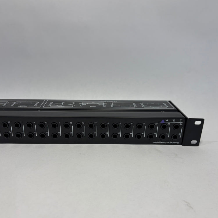 ART P48 48-Point Balanced TRS Patchbay