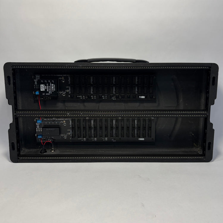 Erica Synths 2x104HP Carbon Fiber Travel Case with Lid