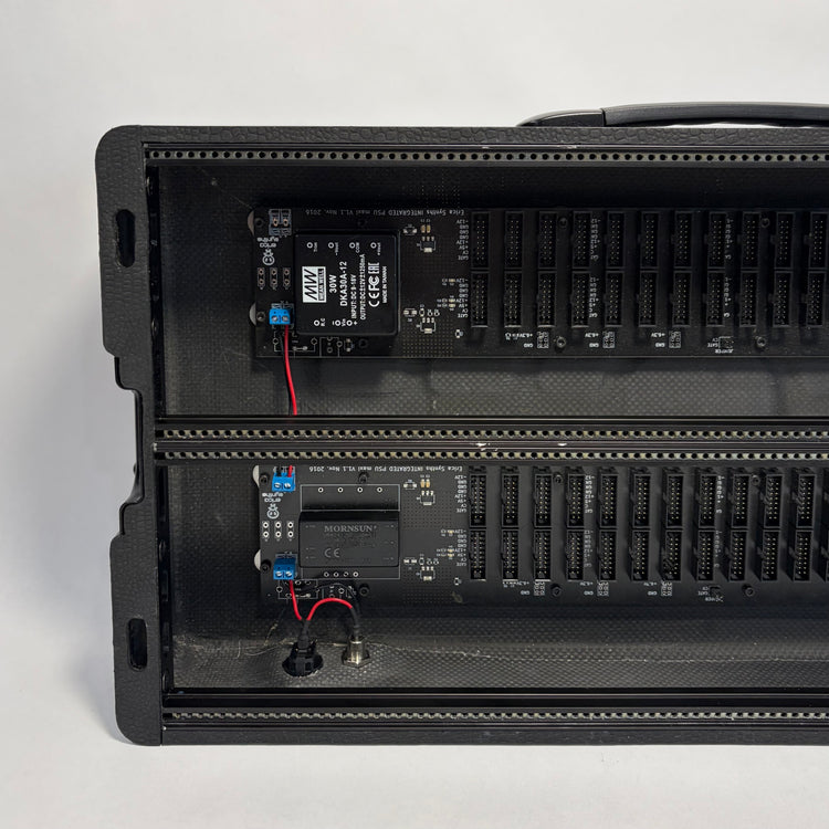Erica Synths 2x104HP Carbon Fiber Travel Case with Lid