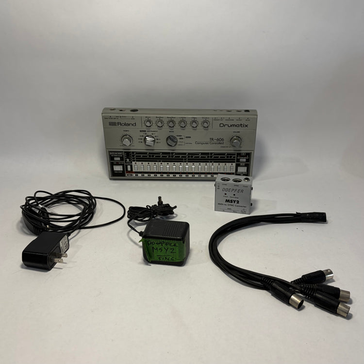 Roland TR-606 with Doepfer MSY2