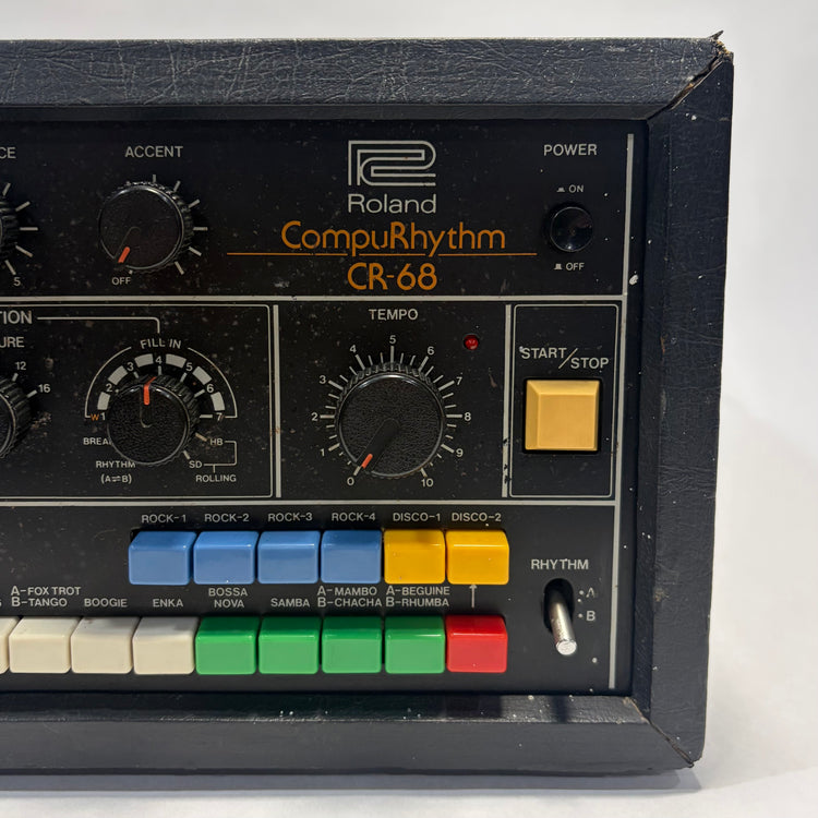 Roland CR-68 CompuRhythm with Tauntek MIDI Mod