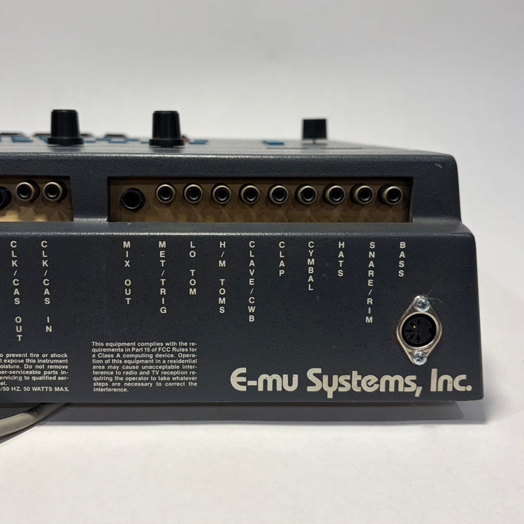E-mu Drumlator with HKA Design Drumulator 8 Kits and MIDI Board