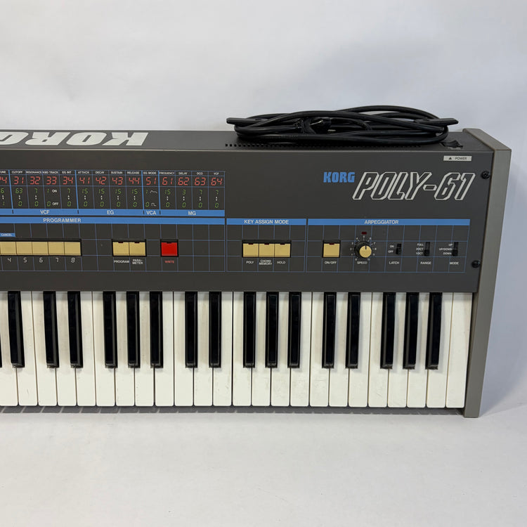 Korg Poly-61 with Tubbutec ModyPoly MIDI Retrofit