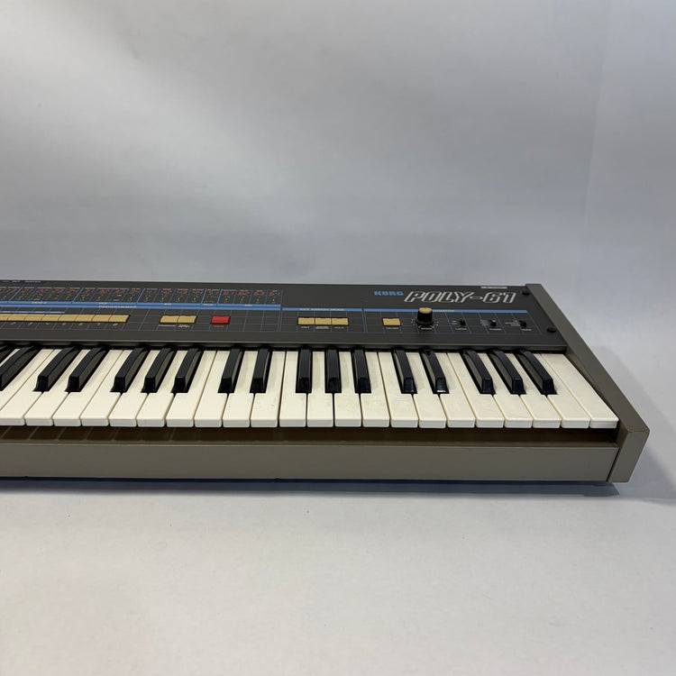 Korg Poly-61 with Tubbutec ModyPoly MIDI Retrofit