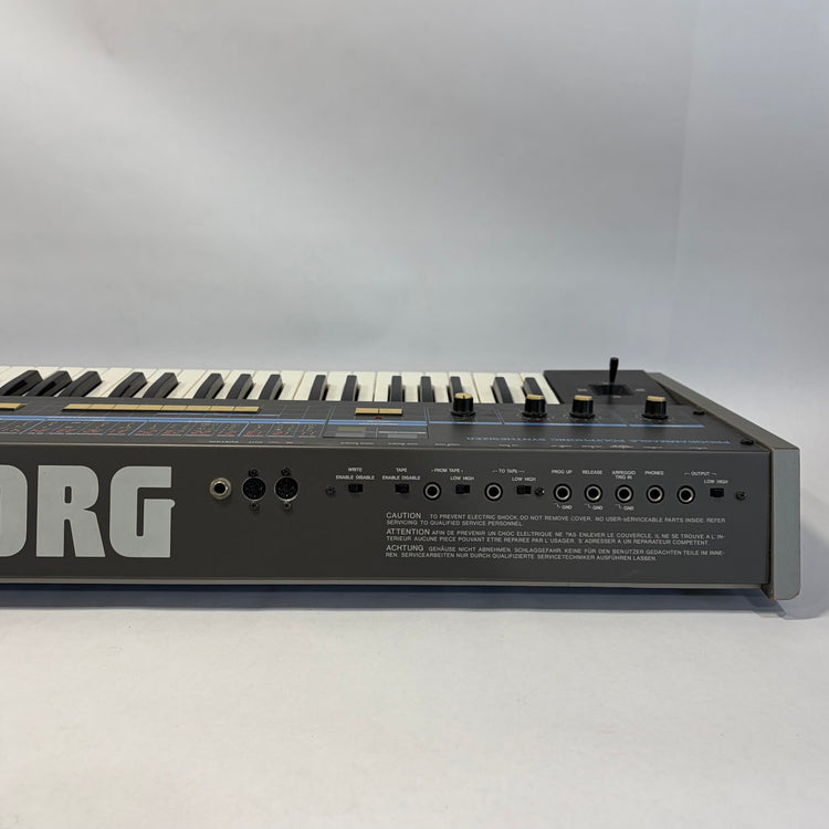 Korg Poly-61 with Tubbutec ModyPoly MIDI Retrofit