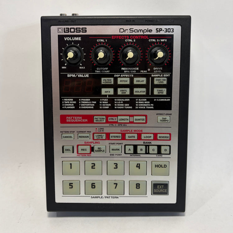 Boss SP-303 Dr. Sample